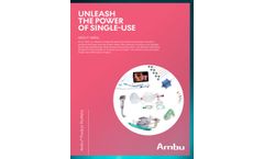 Single Use Product Portfolio - Brochure