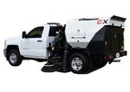 Victory Sweepers - Model CXG - Cab-Mounted Parking Lot Sweepers For Daily Use