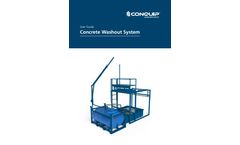 Concrete Washout System User Guide