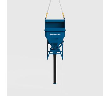 Concrete Column Skip Without Bale Arm