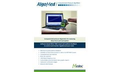 Medoc - Model ALGOMED - Computerized Pressure Pain Algometer Brochure