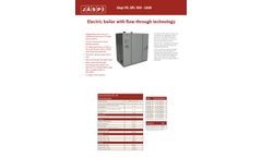 Jaspi - Model FIL-SPL 500-1600-400 - Electric Boilers - Brochure