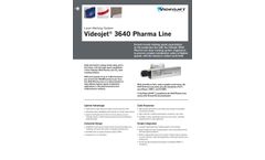 3640 Pharma Line  - Spec Sheet