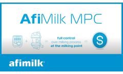 AfiMilk MPC - Milking Point Controller - Video