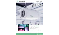 Heliospectra ELIXIA - LED Lighting for Greenhouses Datasheet