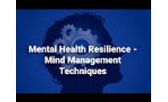 Mental Health Resilience - Mind Management Techniques | Human Focus - Video