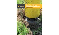 Utility Pole Drilling - Data Sheet