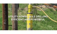 Utility Pole Drilling