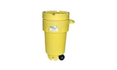 ENPAC - Model 1259-YE - 50 Gallon Wheeled Poly-Overpack Salvage Drum