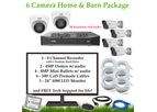 6 Camera Home & Barn Package