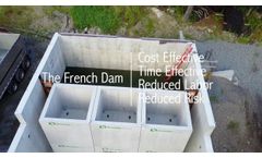 French Development Enterprises & Oldcastle Precast - Rapid Dam Construction - Video