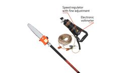 Electric Pole Chain-Saw Sik Power Shark Brushless