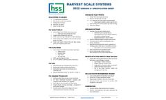 HSS - Agricultural Harvest Scales Brochure