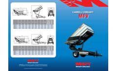 MORI - Model MFV - Vibrating Harvester Trolley - Brochure