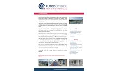 Flood Proof Glass Flood Barriers - Brochure