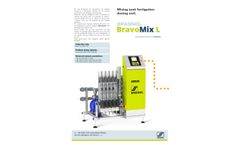 Spagnol - Model BravoMix L - Open Tank Fertigation Dosing Unit Datasheet
