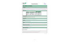 PBS TH803SG High Flow - Technical Data Sheet