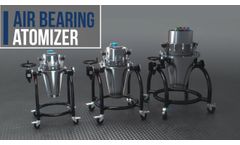 Air Bearing Atomizer Explained in 30 Seconds | Dedert`s New Innovation For Spray Drying - Video