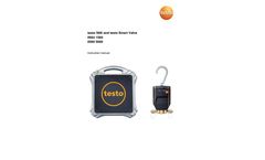 Testo - Model 560i Kit - Digital Refrigerant Scale and Intelligent Valve with Bluetooth - Brochure