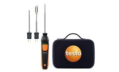 Testo - Model 915i - Temperature Kit - Thermometer with Temperature Probes and Smartphone Operation