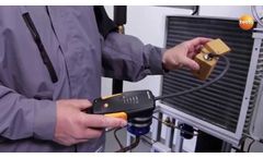 Leakage detection in refrigeration systems with the testo 316-3 | Be sure. Testo - Video