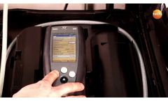 Leakage test with the testo 324 | Be sure. Testo - Video
