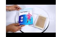Traditional Chinese Medicine Pain Relief Patch For Muscle | Muscle Pain Relief Patch OEM Service - Video