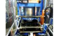 French Automated 350-ton Hydraulic Press - Video