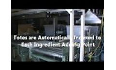 INGREDIENT BATCHING SYSTEM FOR RUBBER COMPOUNDING - Video