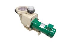 Natural Current SunRay - 1HP Hybrid Solar Powered Variable Speed Pool Pump - Beige Color