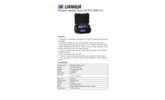 Lianhua - Model LH-NTU2M(V11) - Dual-wavelength Portable Turbidity Meter - Brochure