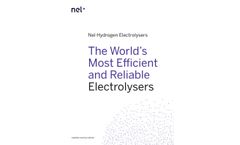 Nel - Model A Series - Atmospheric Alkaline Electrolyser - Brochure