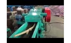 drum wood chipper! wood chips making machine - Video