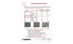 Carbon Anode Backfill - Data Sheet