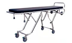 Infitek - Model AS-193-56 - Aluminum Alloy Trolley Stretcher for Ambulance Car