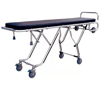 Infitek - Model AS-193-56 - Aluminum Alloy Trolley Stretcher for Ambulance Car