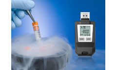 -90℃ USB dry ice temperature data logger manufacturer