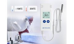 High-precision liquid nitrogen ultra-low temperature data logger