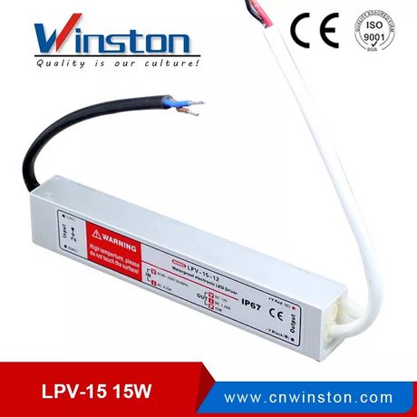 WINSTON - Model LPV-15 - LED Driver Ac Dc Waterproof Switching Power Supply