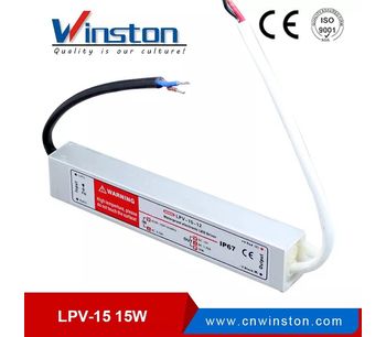 WINSTON - Model LPV-15 - LED Driver Ac Dc Waterproof Switching Power Supply