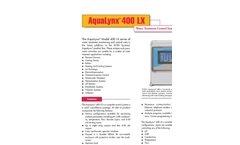 AquaLynx - Model 400 LX - Monitoring and Control System- Brochure