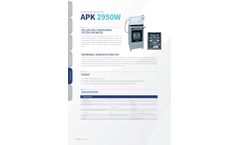 KNR - Model APK2950W - Online VOC Monitoring System for Water - Brochure