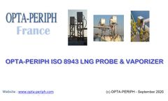 OPTA-PERIPH ISO 8943 LNG PROBE & VAPORIZER - Video