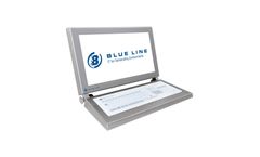 Blue Line - HMI Monitor with Keyboard for Cleanroom