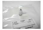 Kynar - PVDF Sampling Bag – 0,5 Liter PP Fitting – 3mil (pkg 10)