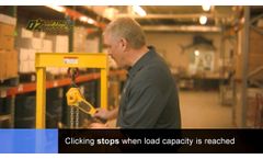 A Lever Hoist That Prevents Injuries, Lost Production and Direct Maintenance Costs  - Video