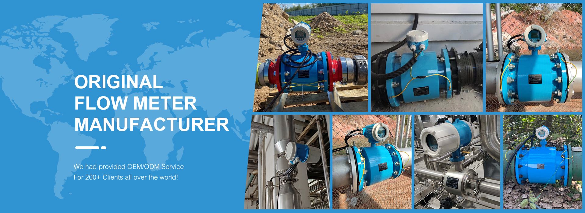 Tri-Clamp Sanitary Flow Meter
