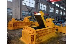 forward out metal baling press machine for metal cans ,profile 