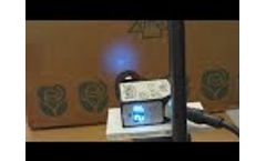 BriteX Brightness Sensor - Detecting Transparent Tape - Video