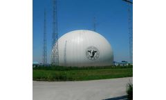 Mondes - Ground-mounted Double Membrane Biogas Storage Tanks